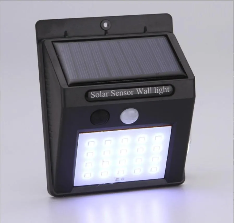 Factory Direct Solar Energy Lamps Outdoor Motion Sensor Light voor tuin en Home2311433