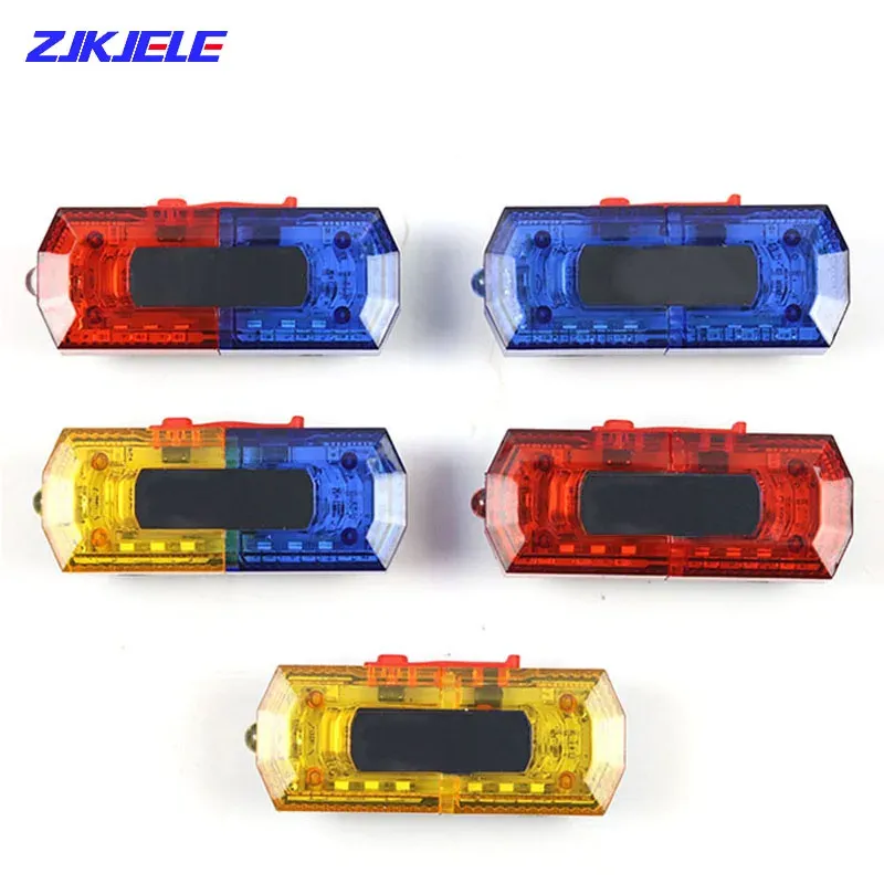 LED LED rouge bleu multifonction Clip étanche étanche étanche clignot