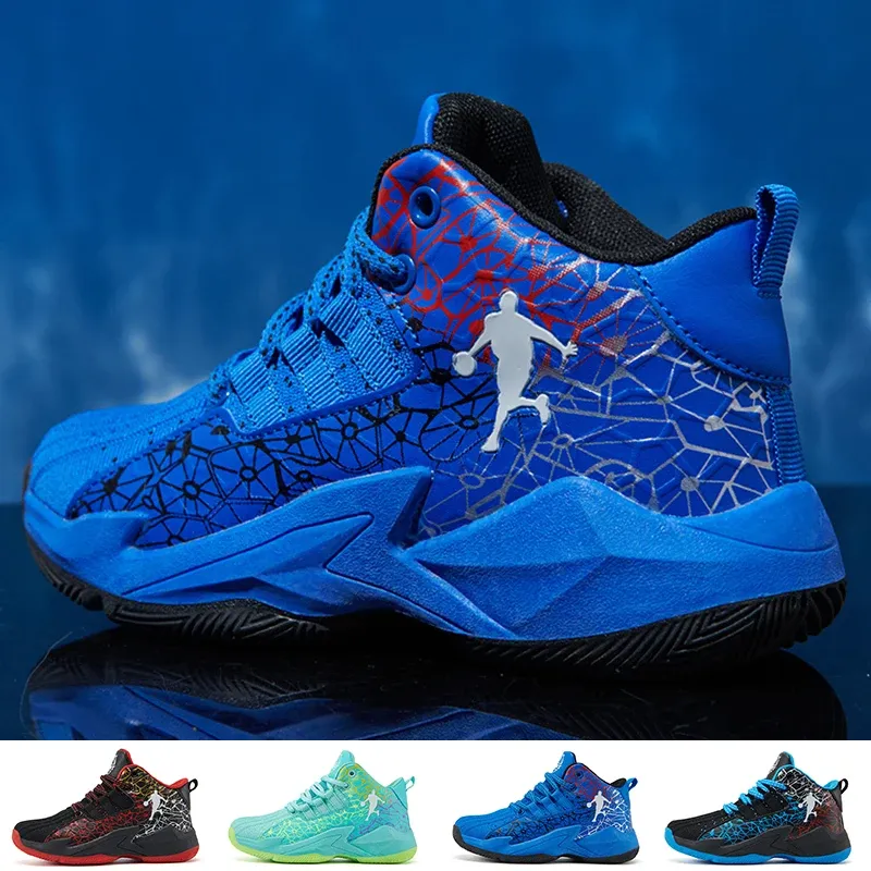 Boots Children's Basketball Shoes 2023 Men's Basketball Sneakers Big Size Outdoor Sports Shoes for Basketball Tennis Basketball Man