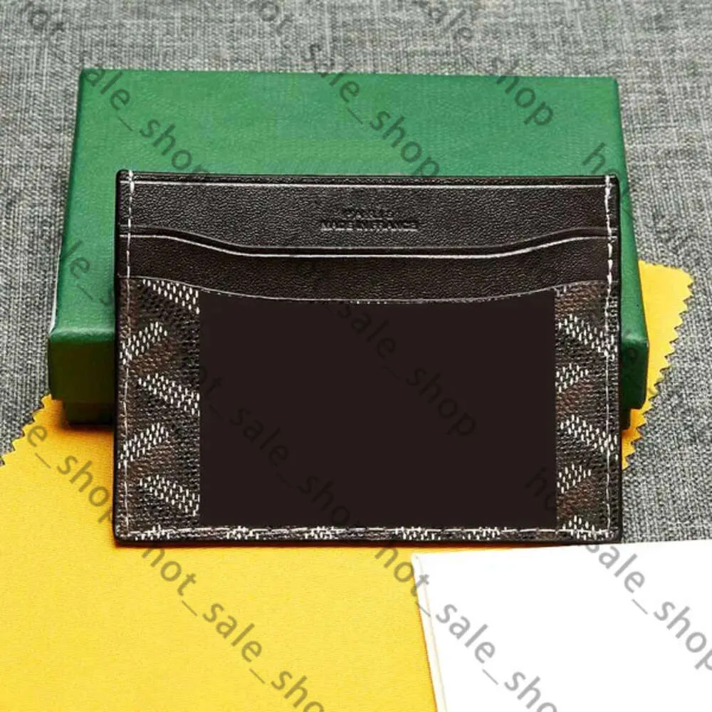 Designer plånbok högkvalitativ go yard smal minikorthållare för män med hölje med höljet med fashionabla och trendiga kortväskor är enkla att matcha 336