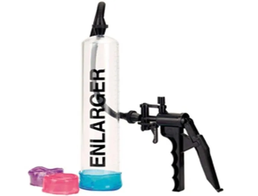 Male Penis Extender With Masport Vacuum Pump Manual, 3 Seals, And