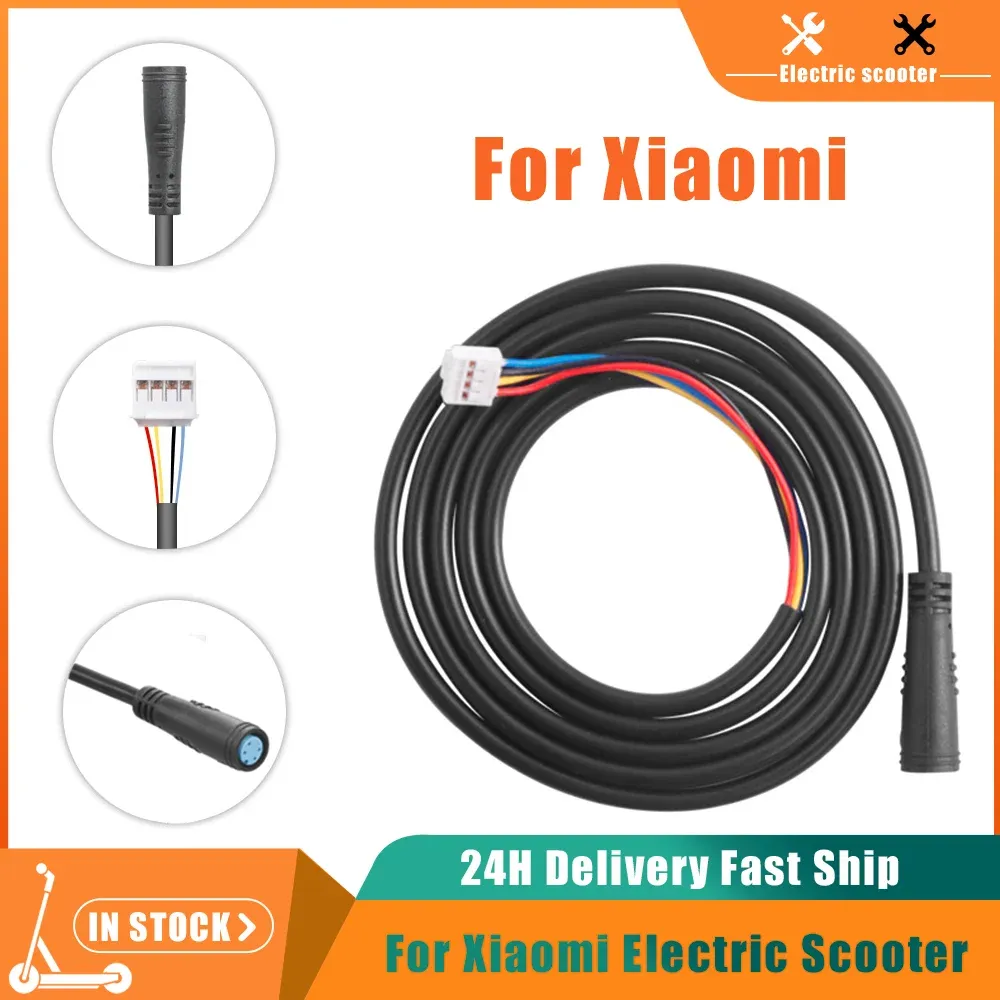 Scooters styrkabel Electric Scooter Power Connection Line Circuit Board Cable Waterproof Scooter Data Cable för Xiaomi M365 Tillbehör