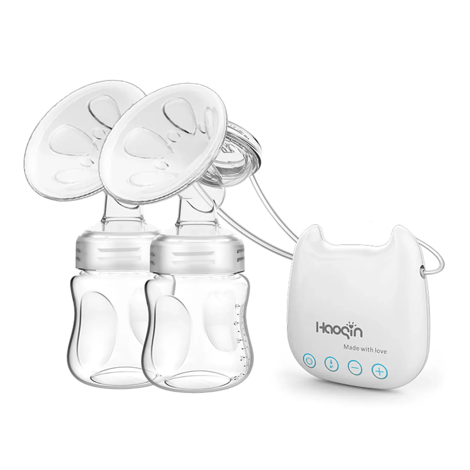 Enhancer Youha Electric Breast Pomper portable automatique Hansfree Double Pumps Breast Pompe Silicone Pump-lait Accessoires d'allaitement