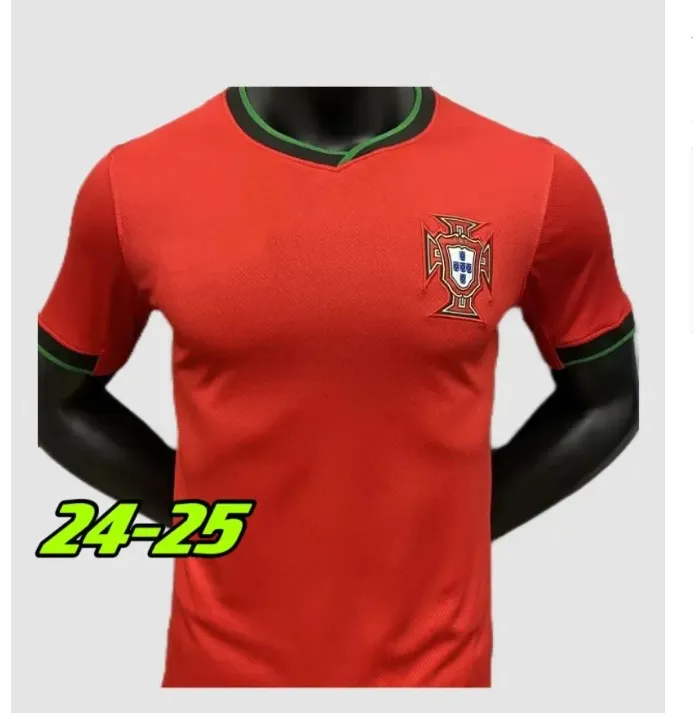 Portugal soccer tracksuit Ruben Ronaldo Portuguese 2024 2025 Portugal football jersey men's children's set Portugal's Euro victory over Thailanda11