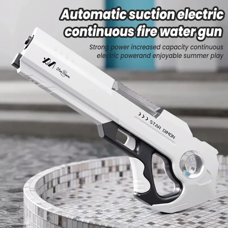 Automatyczne wchłanianie wody elektryczne pistolet wodny zaawansowany technologi