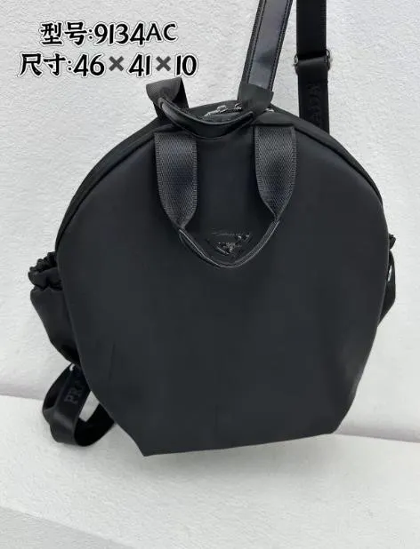 Spring New Fashion All-Match Backpack Texture Advanced Texture Advanced Handbag Mandsbag Sac à main Light Trendy