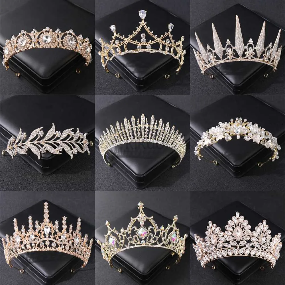 CAPELLI DELLA CAPELLI DELLA MAVERE CROURO CRIDELLO CRIDESTON CROUNA TIARA PER DONNA BRIDE PROPRIO LUGO DI LUSSO Diadem Accessori per capelli da sposa per matrimoni Crown Crown D240425