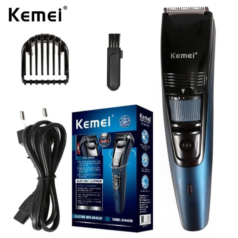 Trimmers Kemei Electric Hair Clipper Głowica gospodarstwa domowego Elektryczne włosy Clipper Profesjonalny salon fryzjerski