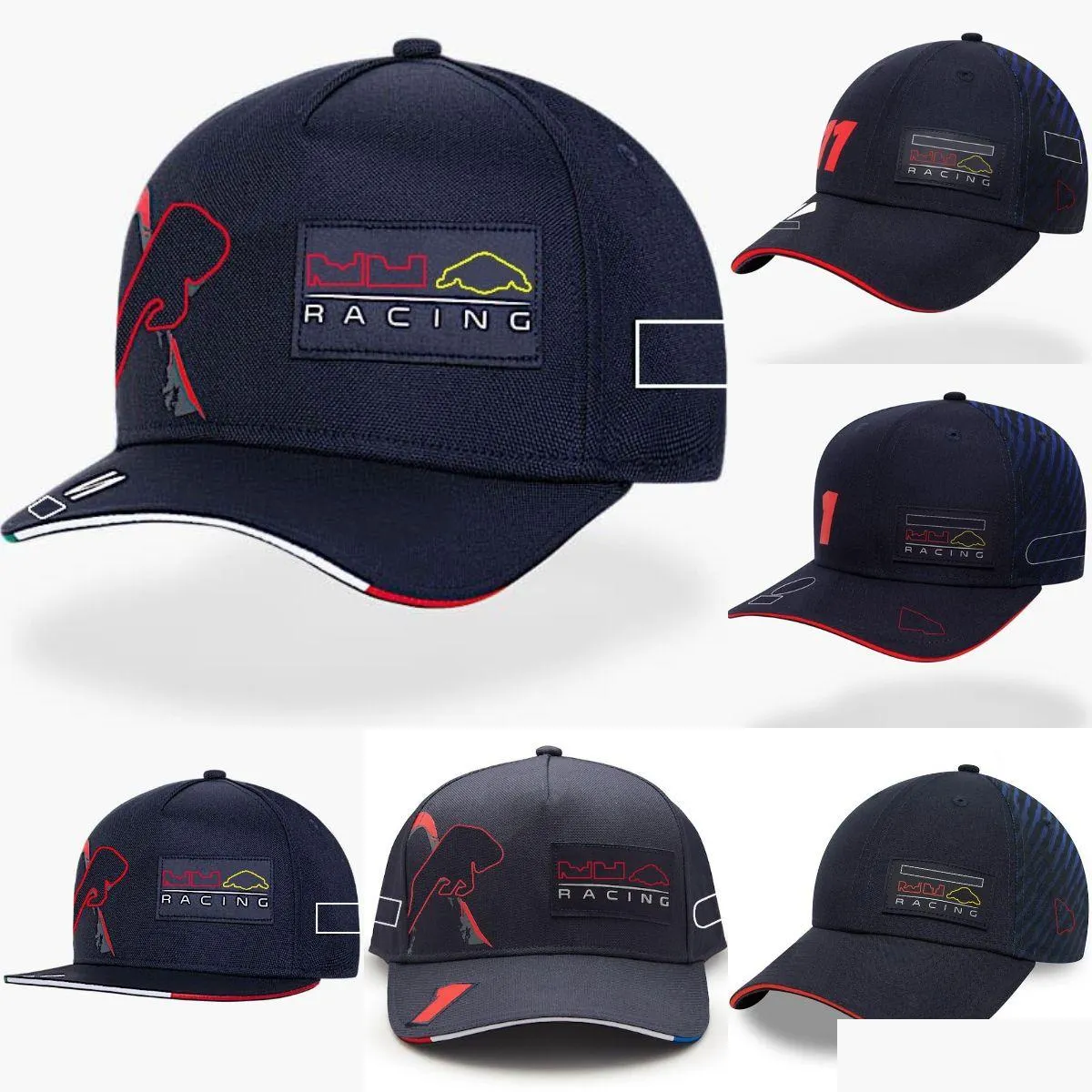 Abbigliamento motociclistico 2023 Nuovo F1 Driver Racing Baseball Cap di qualità Fashi