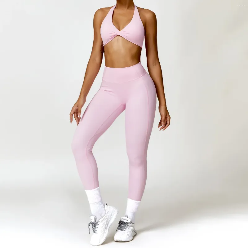 Damen -Leggings Moditin Fitnessstudio -Ankunft Pretty sexy BH Tops hohe Taille Push up nahtlose enge Hose Schnell trockenes Training