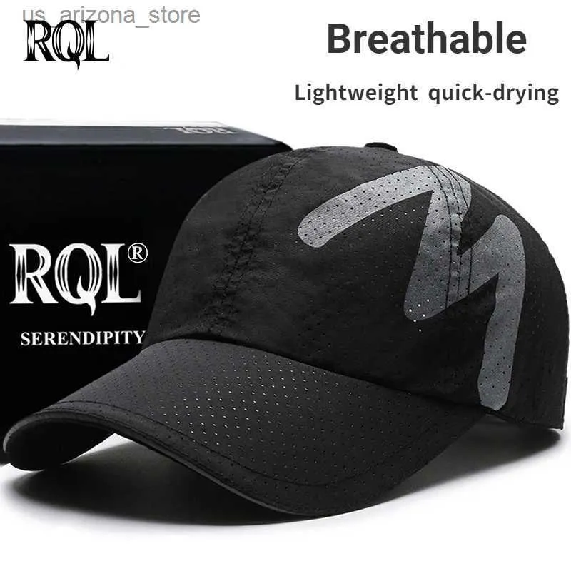 Ball Caps Summer hat mens fisherman baseball hat basketball boy sun hat breathable UV protection snapshot fashionable design luxurious and quick drying Q240425
