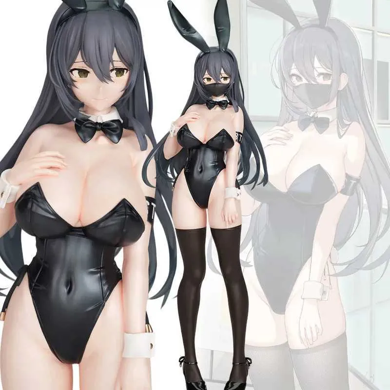 Action Toy Figures 250mm NSFW B full insight Kuro Bunny Kouhai-chan Mask ver PVC Action Figure Adults Collection Model Toy doll gifts Y2404252I3P