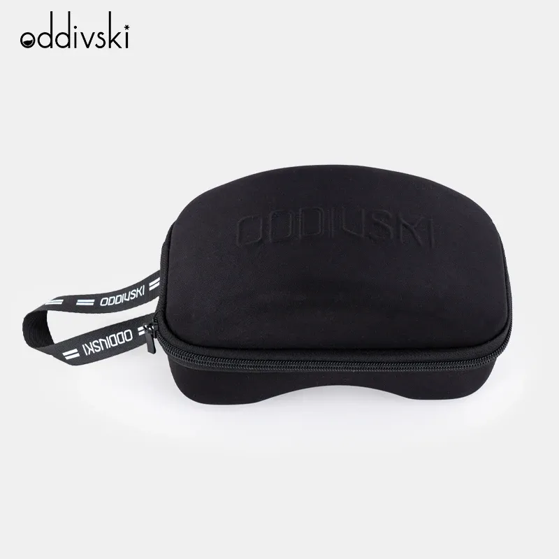 Eyewear ODDIVSKI Protection EVA Ski Eyewear Case Large Snow Skiing Goggles Box Shockproof Waterproof Snowboard Bag Eyewear Original Case