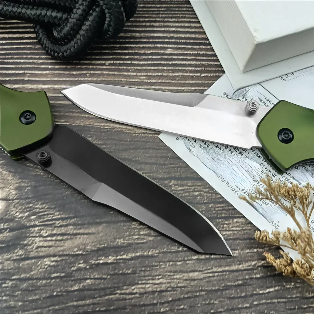 BM 940 Osborne D2 Steel Blade Aluminum Handle Folding Pocket Knife Self Defense Camping EDC Tools Tactical Military Combat Knife