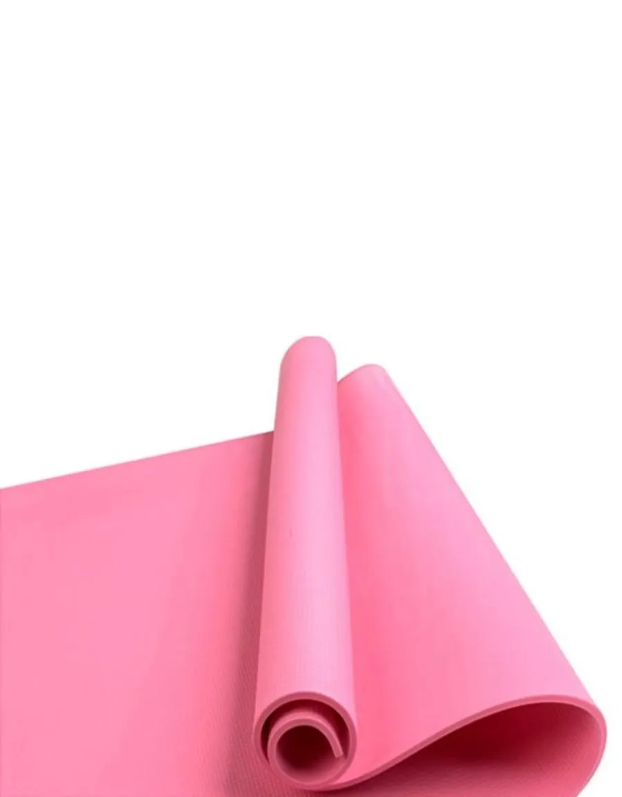 Yeni Spor Salonu Fitness Egzersiz Ped Kalın Slip Slip Flolting Eva Pilates Malzemeleri Sargındırıcı Zemin Yoga Mat 4 Renkler4443743