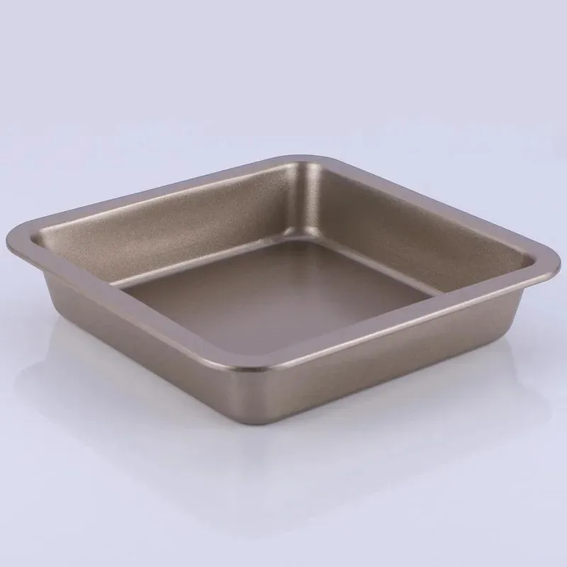 Non-Stick Square Cake Pan Carbon Steel Baking Tray Pie Pizza Bread Cake Mold Bakeware Baking Tools Baking Dishes Para Hornear