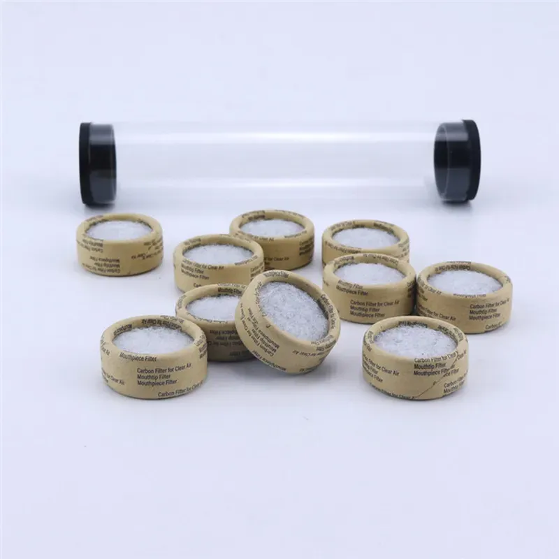 Carbon Mouthpiece Filter Rolling Tips For Smoking Pipe Tobacco Water Bong Smoke Drips Sponge For Dry Herb
