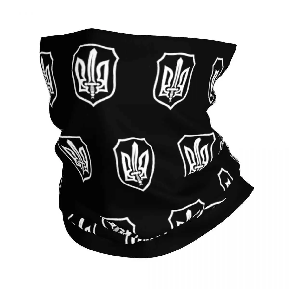 Fashion Face Masks Neck Gaiter Ukraine National Symbol Bandana Neck Gaiter Printed Balaclavas Face Scarf Warm Cycling Running for Men Women Adult B Y2404258XLR