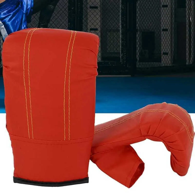 Luvas de treinamento de boxe de engrenagem protetora Luvas de boxe profissional de couro PU Luvas de boxe resistentes a desgaste para adultos e infantis equipamentos esportivos 240424