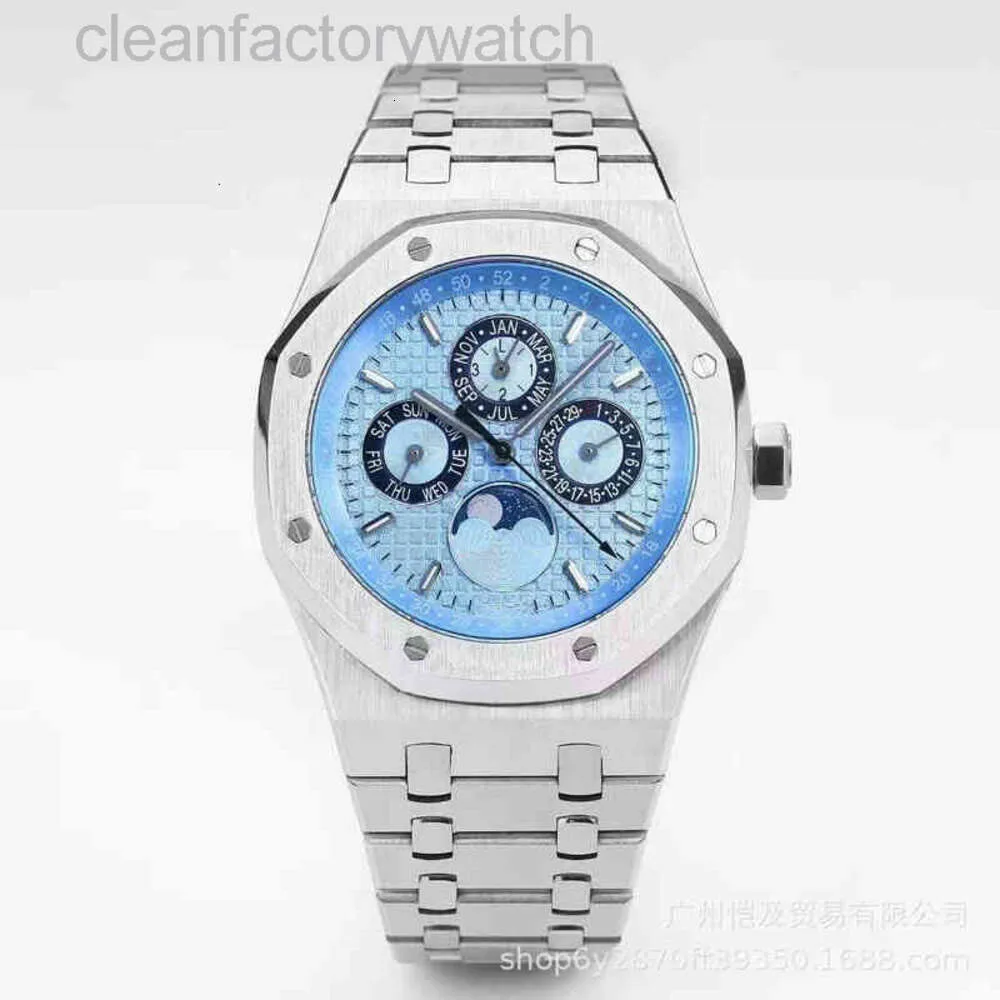Audemar Pigeut Luksusowy Piquet Watch Audemar for Men Mechanical Watches JF AFAP7750 Tapeeeping Automatyczne szwajcarskie marki sportowe