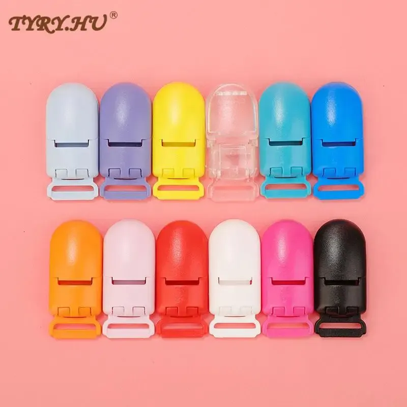 Tyry.hu 300pcs/Set Plastic Baby Clips Clips Uchwyt SOOTORM SUMPIER Manekin Akcesoria do smoczka DIY 240409