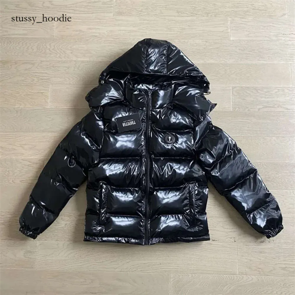 Homme Down Jacket Designer Trapstar Coat for Men Women Track Jackets Trapstar Mash Style Fashion Slim épais briseur de vent Trapstar Jacke Pocket Office Tiche Coats 1399