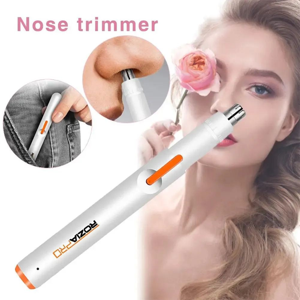 USB Electric Nose Hair Trimmer Ear Face Neat Clean Trimer Razor Removal Shaving Personal Care Clipper Shaver For Men Women 240410