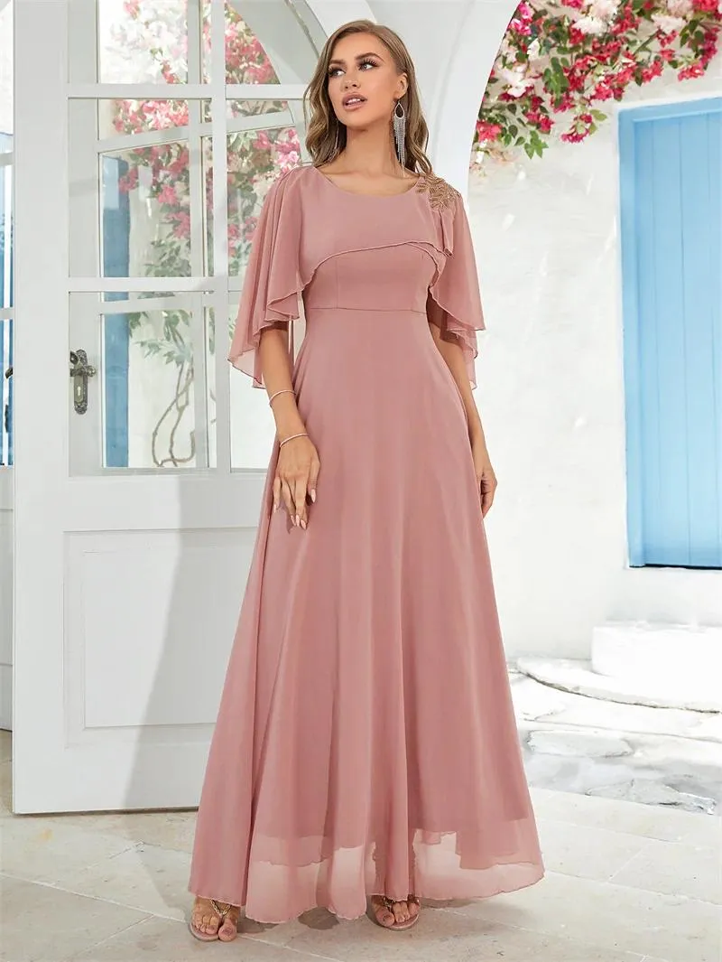 slim fit bridesmaid dresses Adrianna Papell Platinum 31228