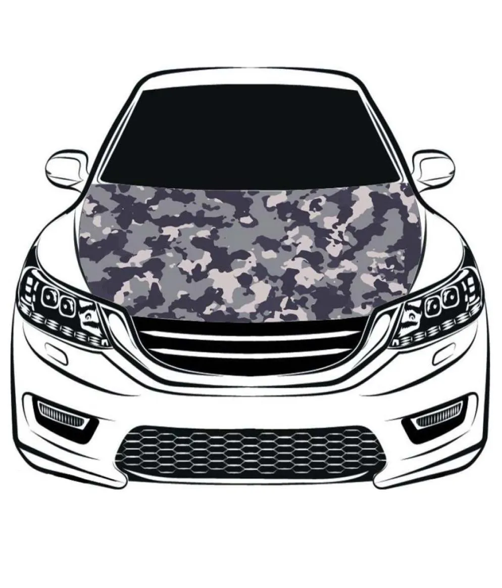 Camouflage Car Hood Cover 33x5ft Auto Motorhaube Banner012342932207