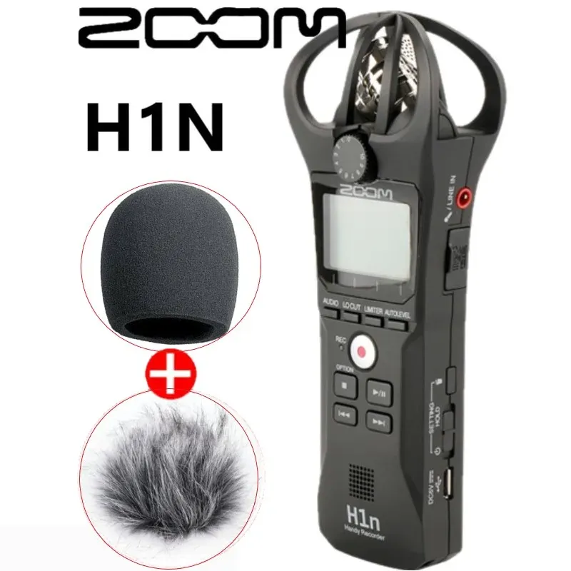 Recorder Hot Sell original H1n H1N Handy Digital Voice Recorder Portable Audio Stereo Micrófono Entrevista de entrevista