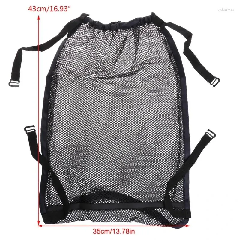 Stroller Parts Large Capacity Children Carts Mesh Net Storage Bag Baby Carriage Hanging For Seat Pocket Cart Accessories