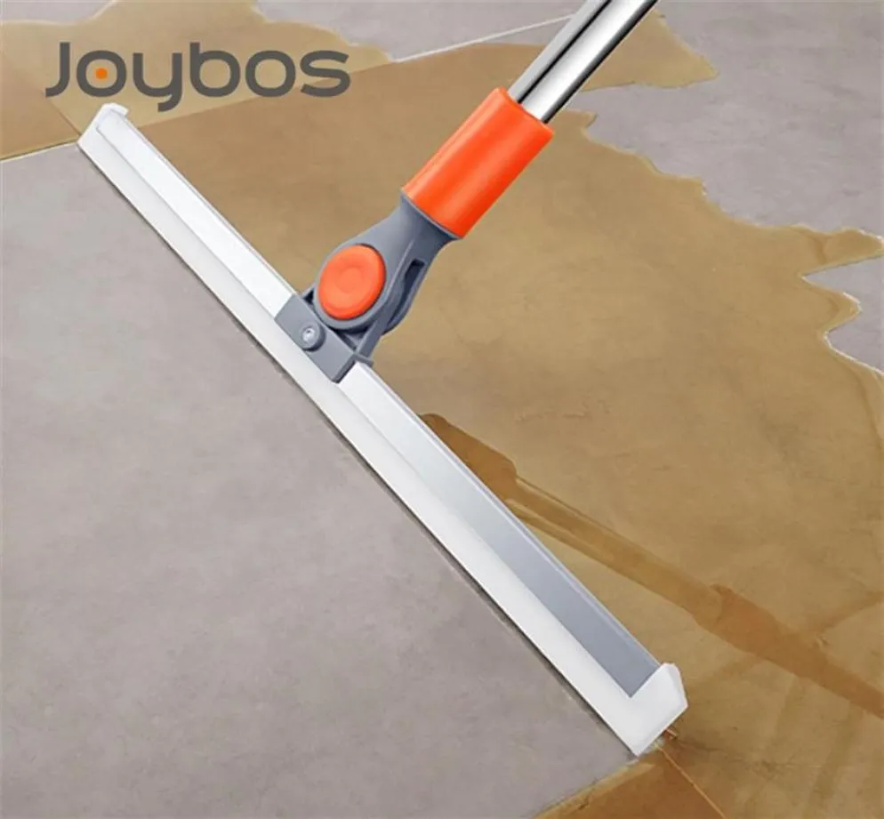 Joybos Magic Broom Janela Squeegee Remoção de água Limpador de borracha para o limpador de piso do banheiro com Broomstick de 125 cm 2202263012305439