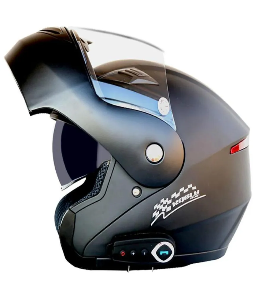 Casque de moto Motorcycle Bluetooth Casque Road Racing Open Bonne qualité sonore est livré avec la durée de vie de la batterie radio5174881