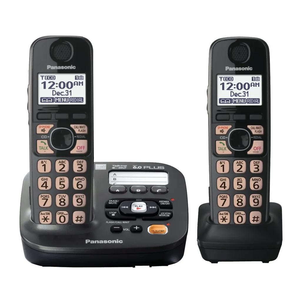 Accessoires digitale draadloze telefoon met intercom spraak handsetFree vaste draadloze telefonische telefon voor kantoor thuisbusiness