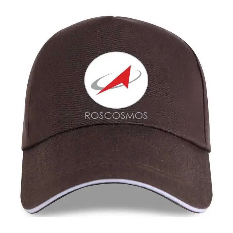Ball Caps Roscosmos Russian Space Corporation MenS Black Baseball cap Size S - 3Xl Brand J240425