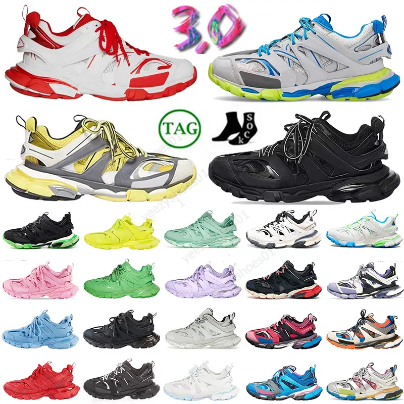 Track Runners 3.0 Tracks 3 Designer Männer Frauen Plattenforme Pink Brown Graffiti weiß schwarzer schwarzer mehrfarbiger Plattform Runner Sneaker Damen Herren Kleidschuhe