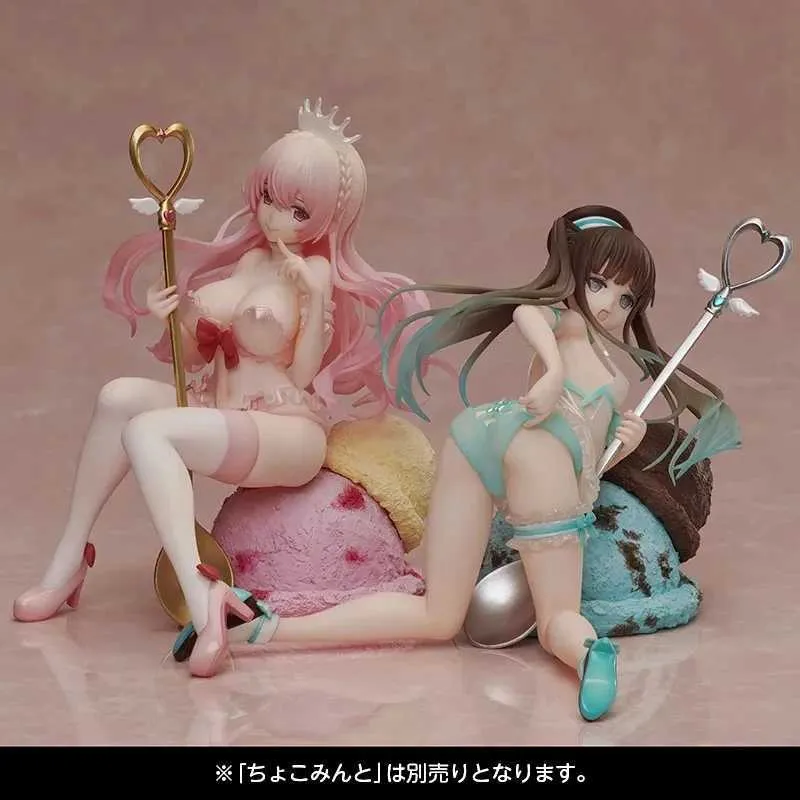 Action Toy Figures NSFW Native Binding Tasting Girl Choco Mint Ichigo Milk PVC Action Figur Anime Sexig Girl Adult Collection Model Doll Toys Gift Y240425HJKL