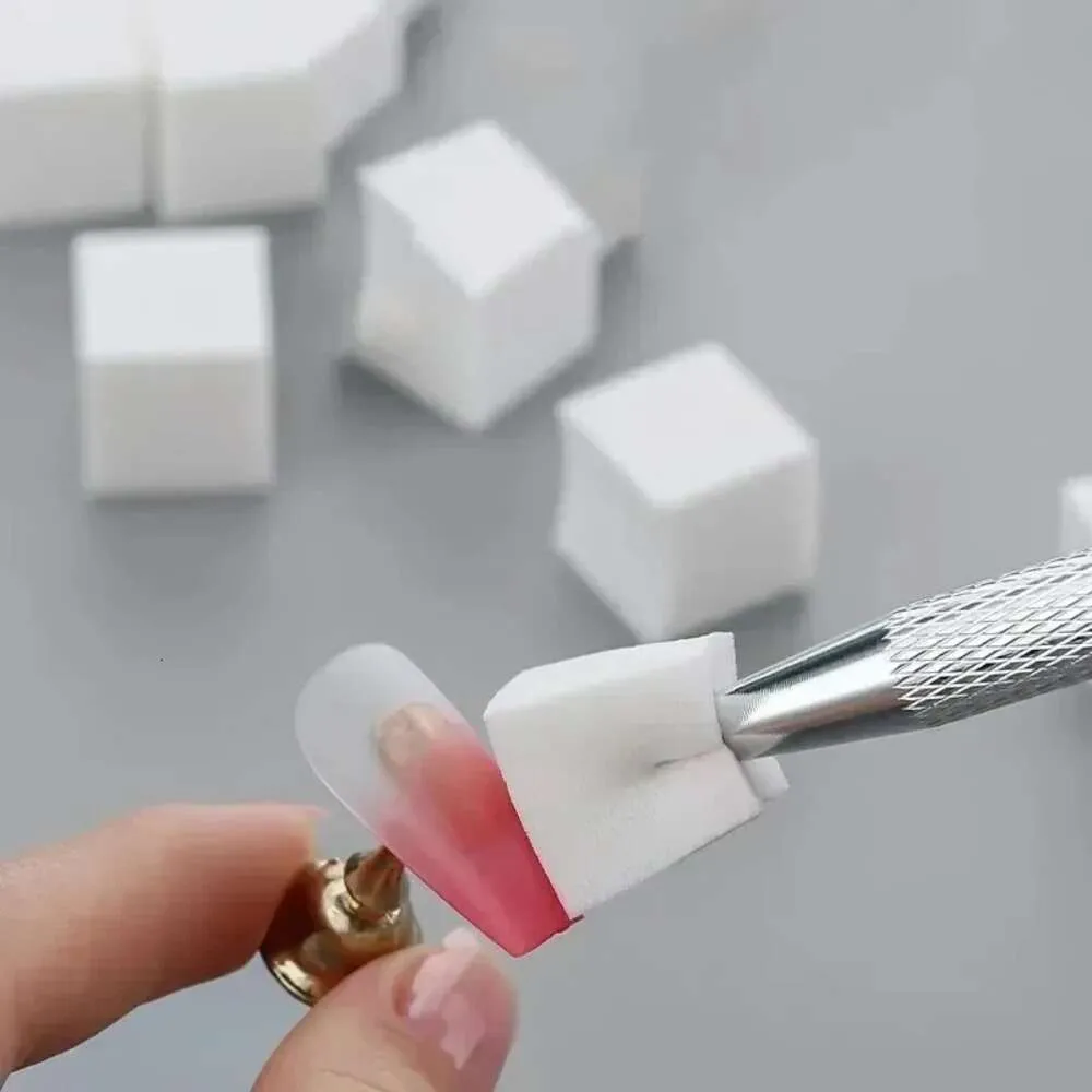 Square Art Set Gradient Brushes Gel Polish Design Nail Sponge Grab Pen Manicure Supplies 229w