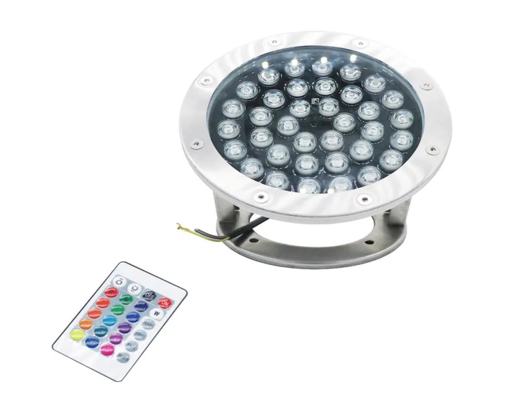 Edison2011 12V 36W RVB LED Sous-marin Lights Pold Pool Fountain Lights Lights IP68 Spotlight imperméable 9420126