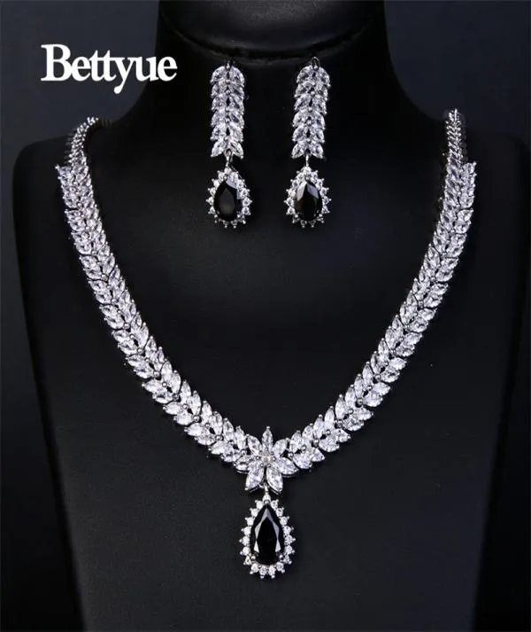 Bettyue Charming Fashion Elegance Cubic Zircon Multicolor Europe And America Style Whole Jewelry Sets Women Ornament 2208185189542