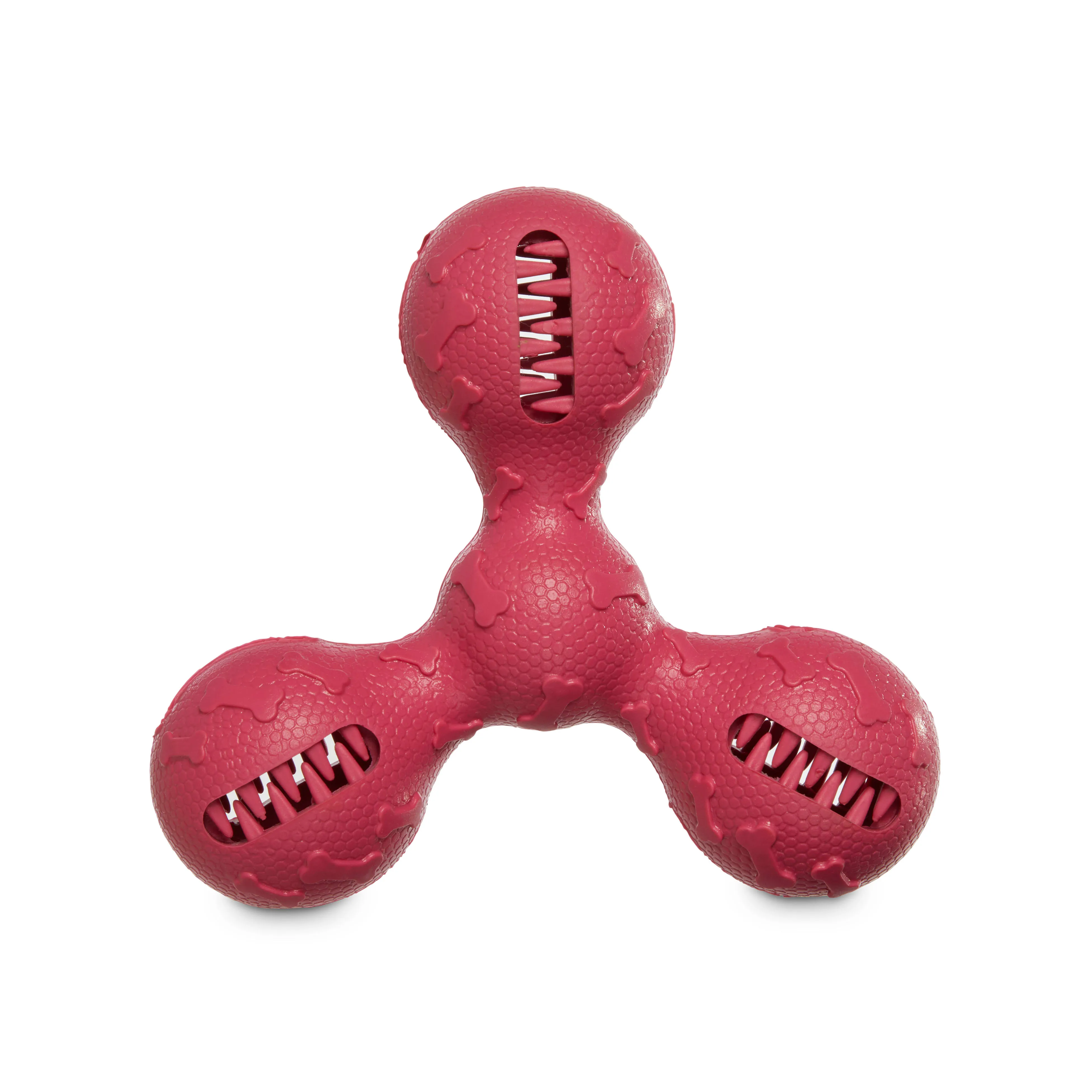 Image showcasing Interactive Dog Treat Dispenser Toy Large Treat Holding Chew For Active ...