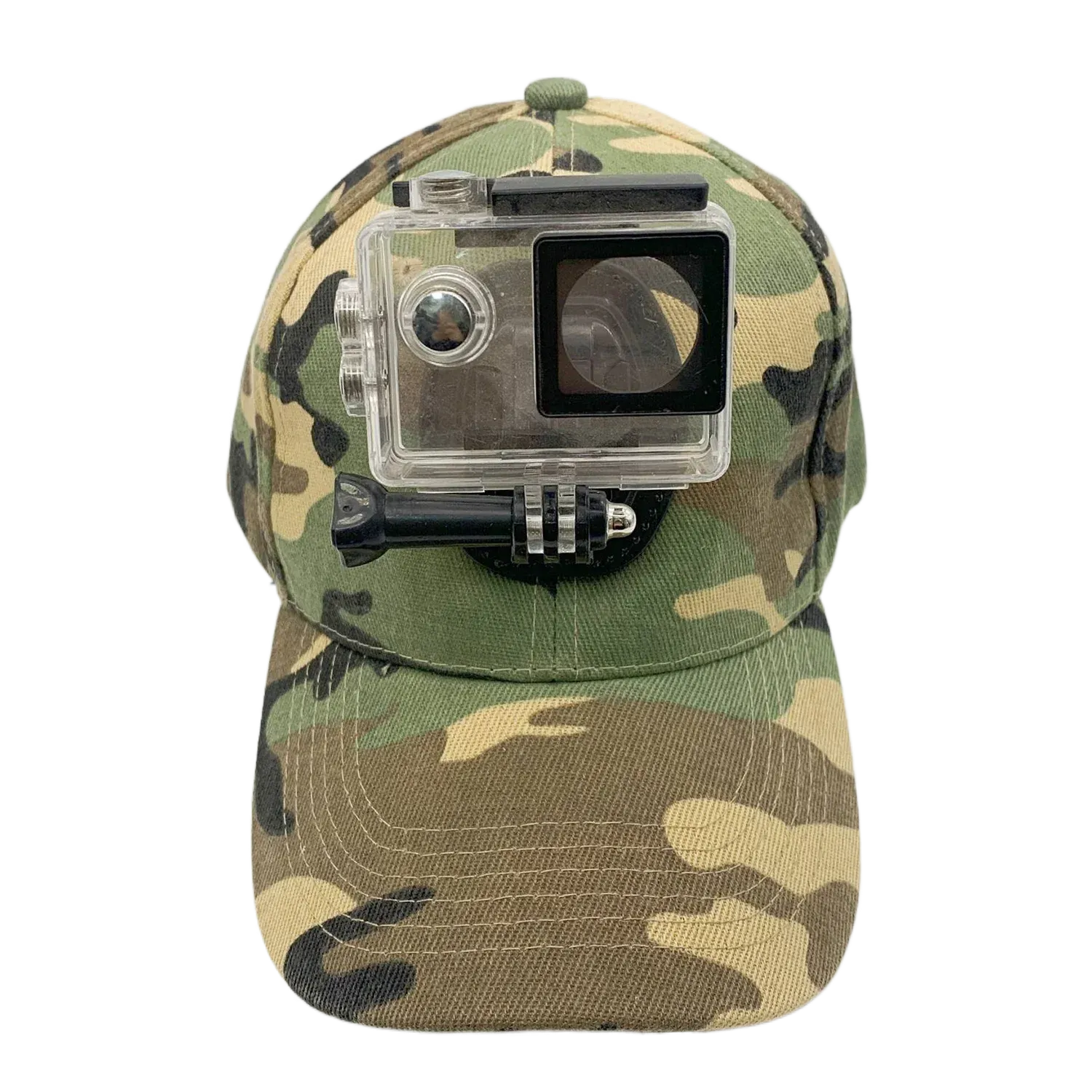 Softball Camouflage Baseball Cap för GoPro Hero 11 10 9 8 7 Xiaomi Sjcam Eken DJI Action Camera Accessory Outdoor Sports Hat Justerbar