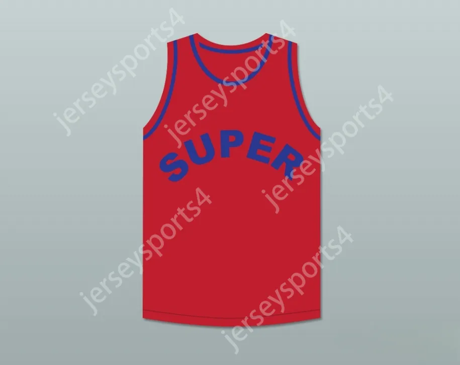 Aangepaste naamnummer Heren Jeugd/Kinderen Missy Elliott 1 Super Red Basketball Jersey Top gestikt S-6XL