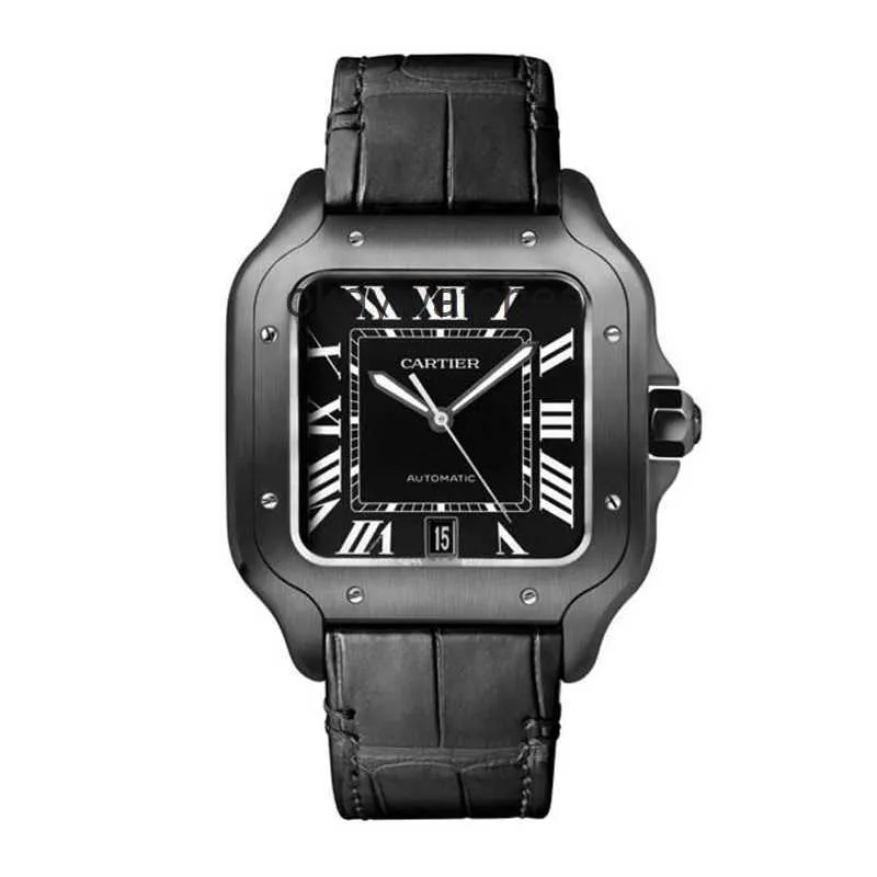 Wybory działające automatyczne zegarki Carter Nowe wspólne ubezpieczenie Sandoz Series Automatyczne mechaniczne męskie zegarek WSSA0039
