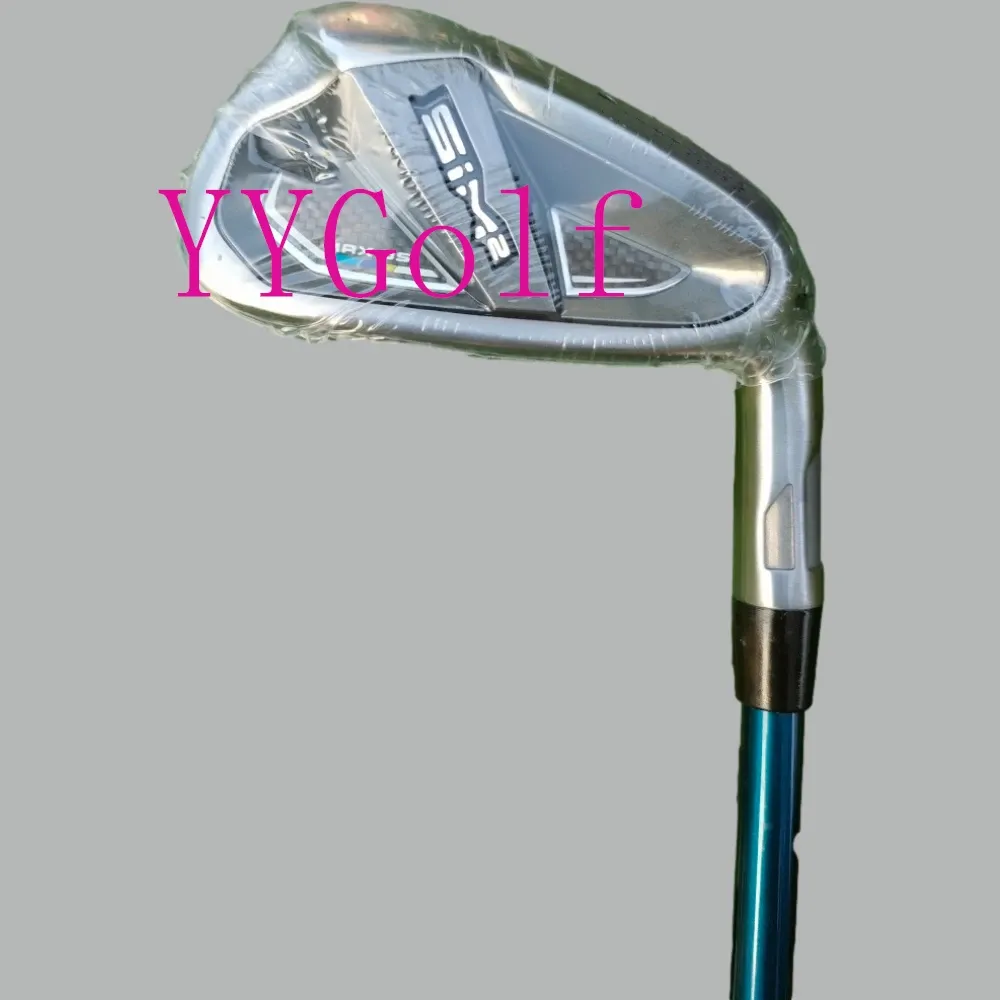 クラブ8PCS新規到着SIM2 Maxos Golf Clubs Irons Set 49ps R/Sスチール/グラファイトシャフトヘッドカバーDHL送料無料