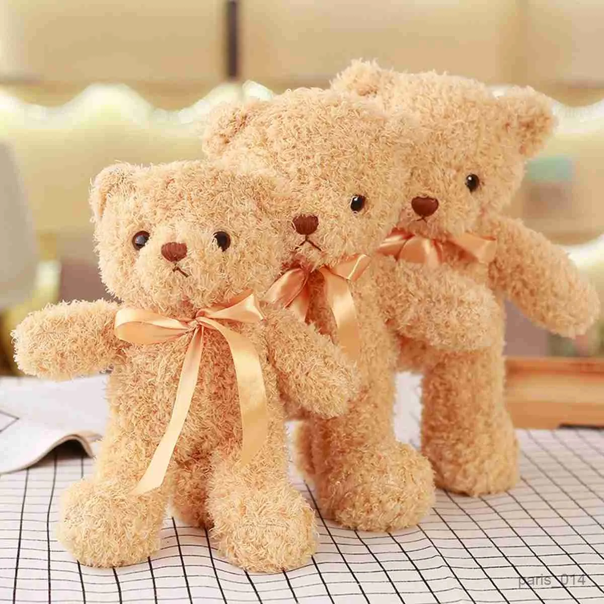 Animais de pelúcia de pelúcia 1pc 30cm kaii teddy urso de pelúcia brinqued