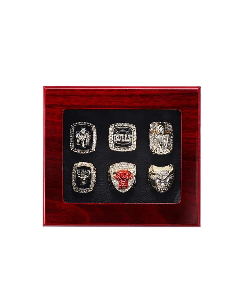 2018 The Newest 1991 1992 1993 1996 1997 1998 Bulls Basketball ship ring Fan Gift wholesale Drop Shipping US SIZE 11#2479319