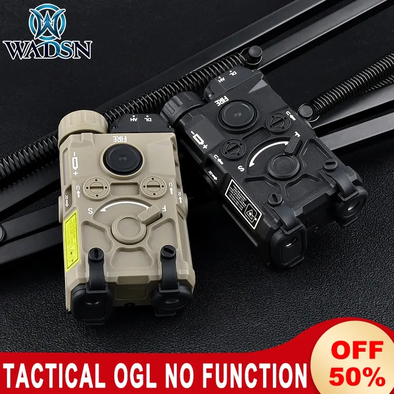 Lights Tactical OGL Notfunctional Nylon Plastic Battery Box Box Mody Toy pour Airsoft Equipments Gun Gun Cosplay CS Hunting Accsories