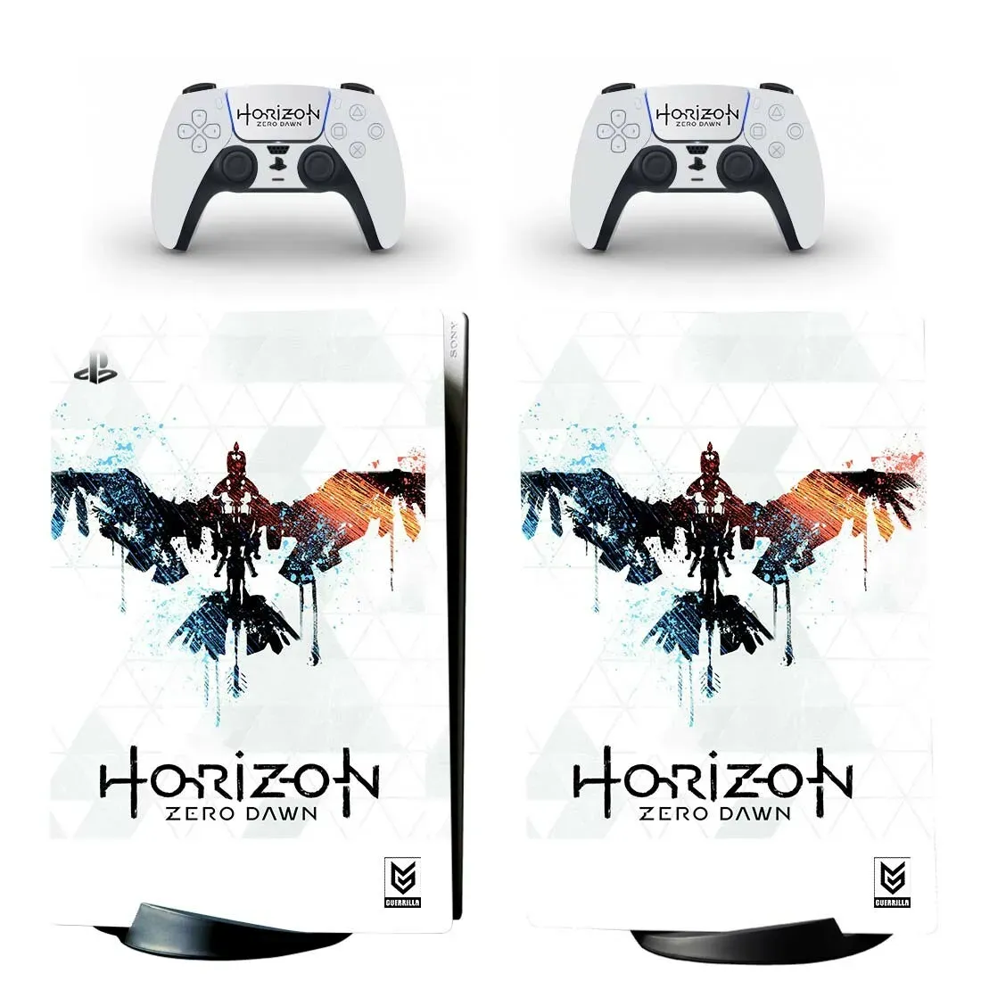 Klistermärken Horizon Zero Dawn PS5 Digital Edition Skin Sticker Decal Cover för PlayStation 5 Console and Controllers PS5 Skin Sticker Vinyl