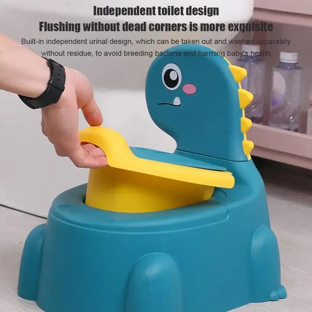 Potties Baby Töpfchen Toilette Training Sitzplatz Cartoon Dinosaurier verdicken Kinder besondere Töpfchen Baby Urinals Jungen Mädchen Toilettenbedarf